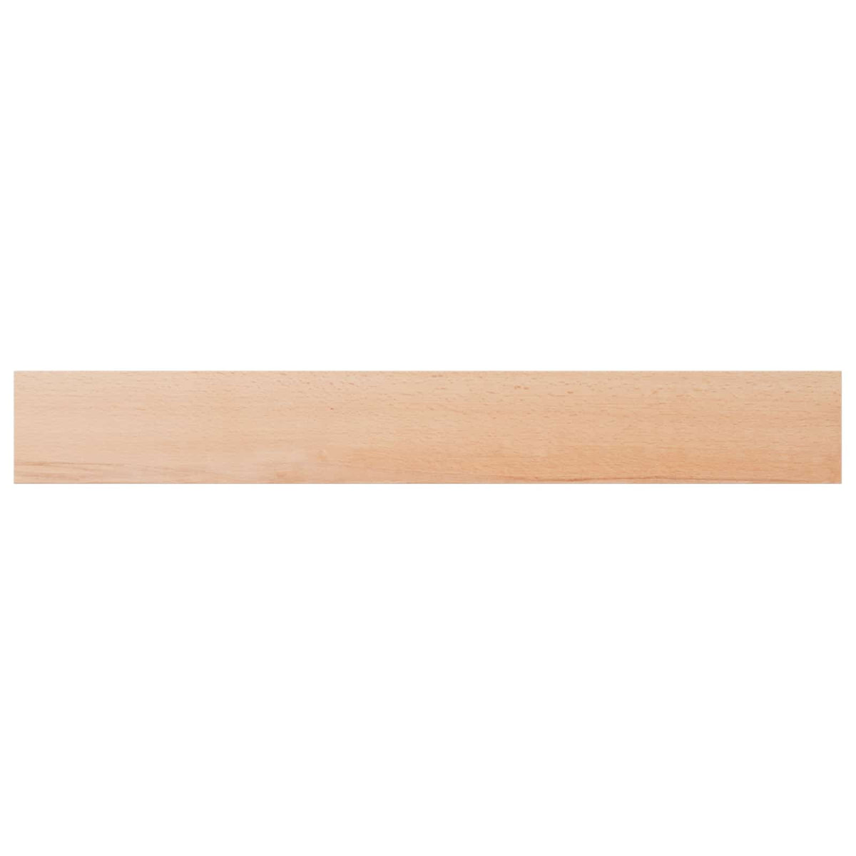 Vindueskarme 2 stk. Naturfarvet 110 x 15 x 2 cm Solid bøg