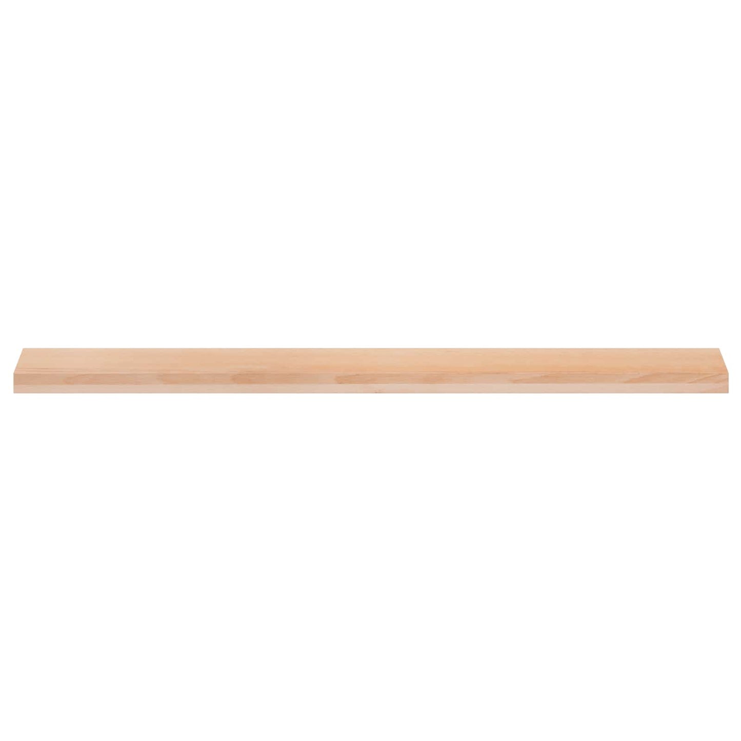 Vindueskarme 2 stk. Naturfarvet 140 x 20 x 2 cm Solid bøg