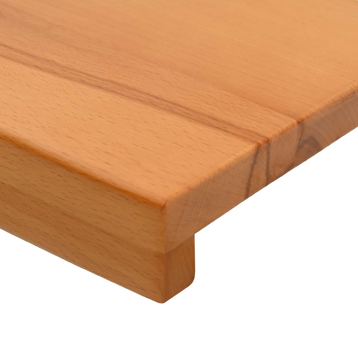 Vindueskarme 2 stk. Lys Brun 160 x 30 x 2 cm Solid bøg