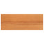 Vindueskarme 2 stk. Lys Brun 110 x 40 x 2 cm Solid bøg