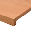 Vindueskarme 2 stk. Lakeret 110 x 20 x 2 cm Solid bøg