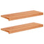 Vindueskarme 2 stk. Lakeret 80x 25 x 2 cm Solid bøg