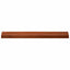 Vindueskarme 2 stk. Brun 100 x 15 x 2 cm Solid bøg