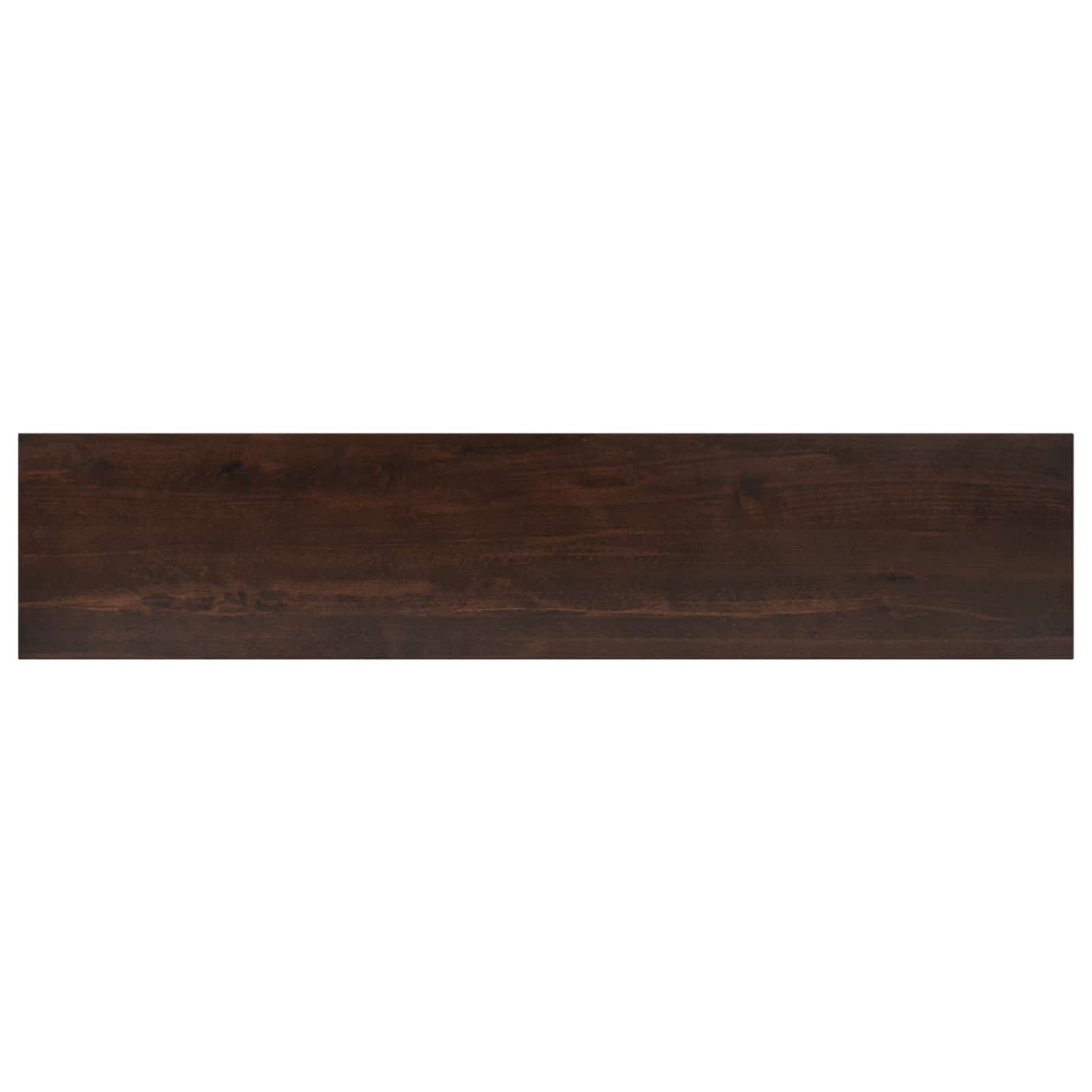 Vindueskarme 2 stk. Mørk Brun 80x 15 x 2 cm Solid bøg