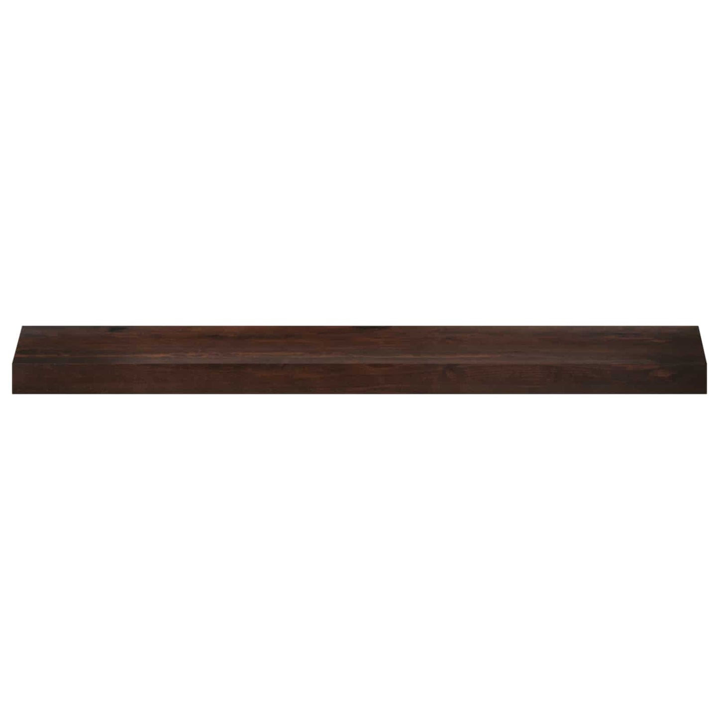 Vindueskarme 2 stk. Mørk Brun 100 x 15 x 2 cm Solid bøg