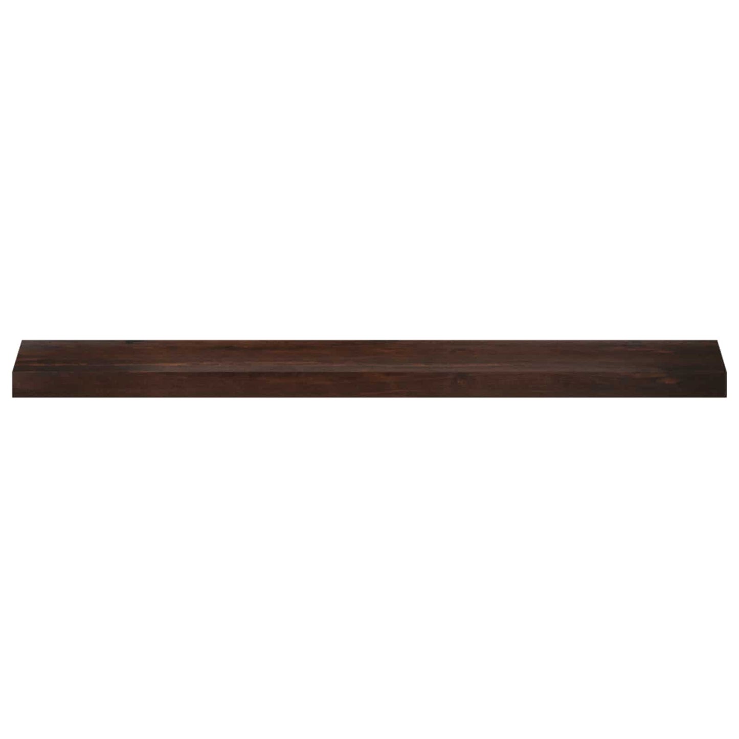Vindueskarme 2 stk. Mørk Brun 120 x 15 x 2 cm Solid bøg