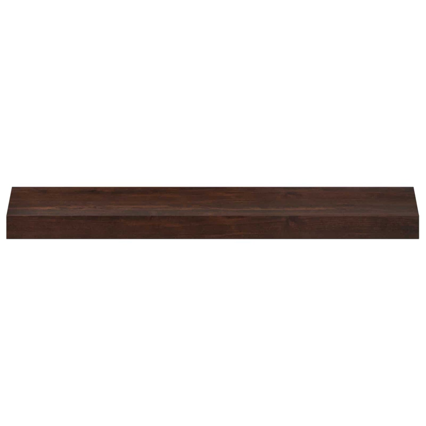 Vindueskarme 2 stk. Mørk Brun 70 x 20 x 2 cm Solid bøg