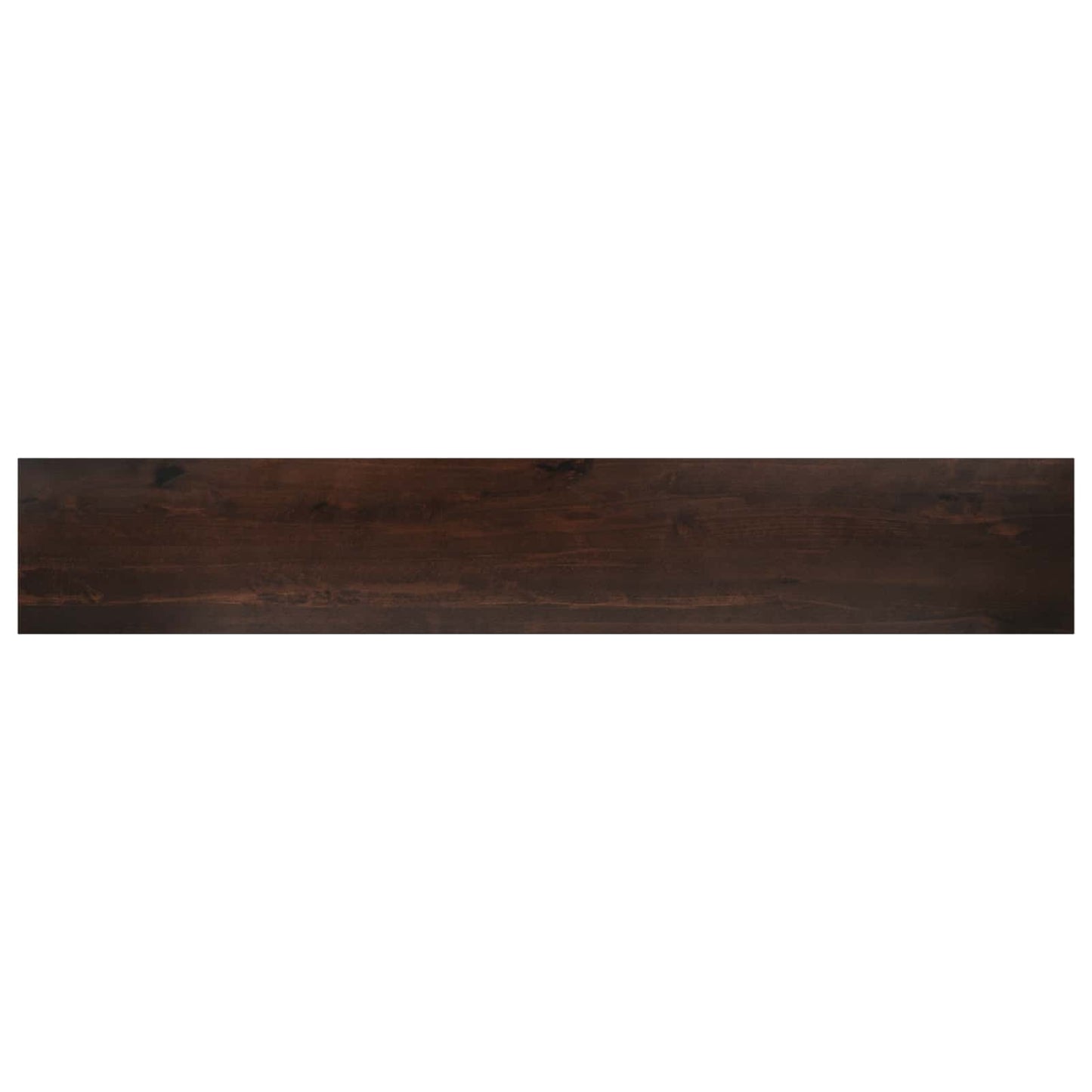 Vindueskarme 2 stk. Mørk Brun 100 x 20 x 2 cm Solid bøg