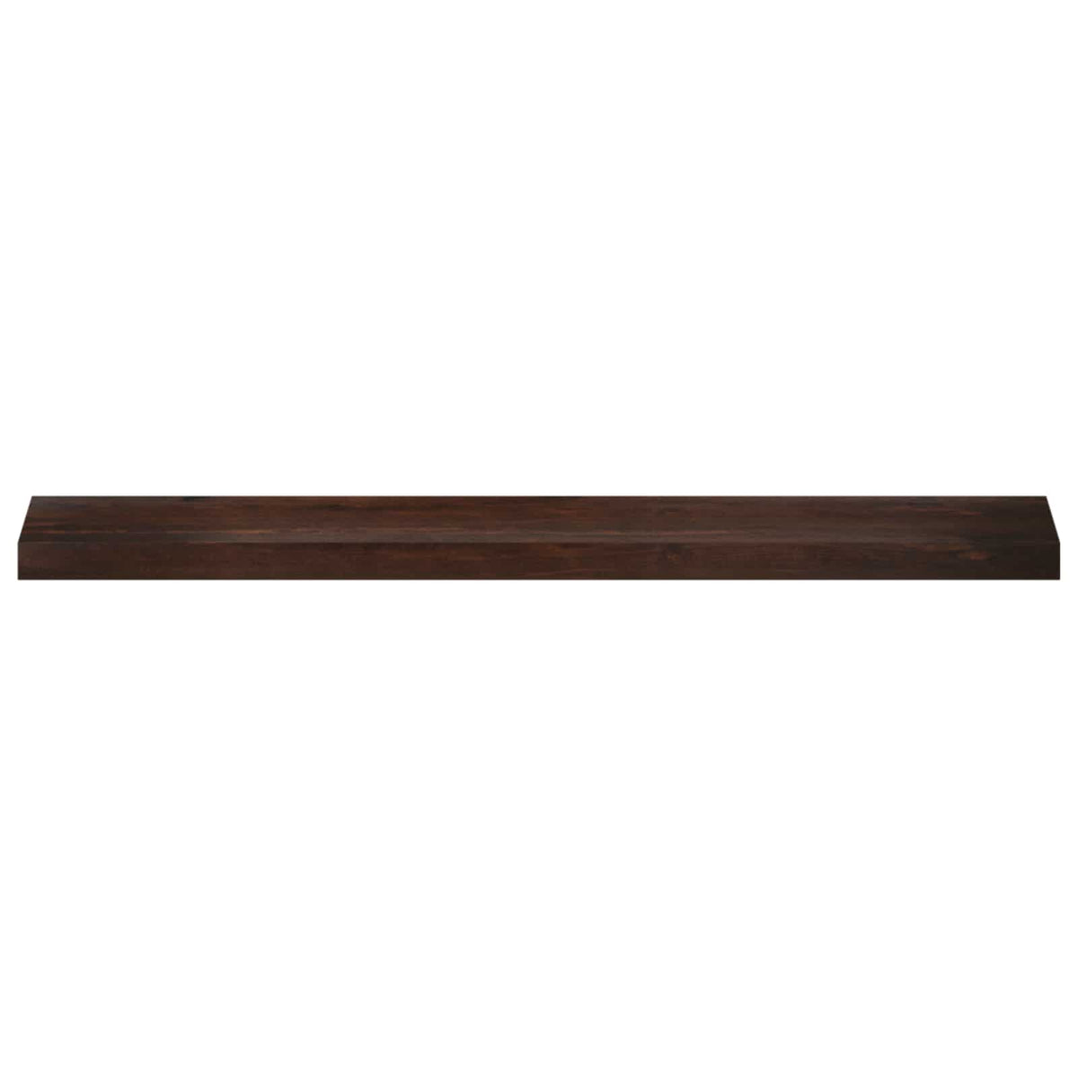 Vindueskarme 2 stk. Mørk Brun 110 x 20 x 2 cm Solid bøg