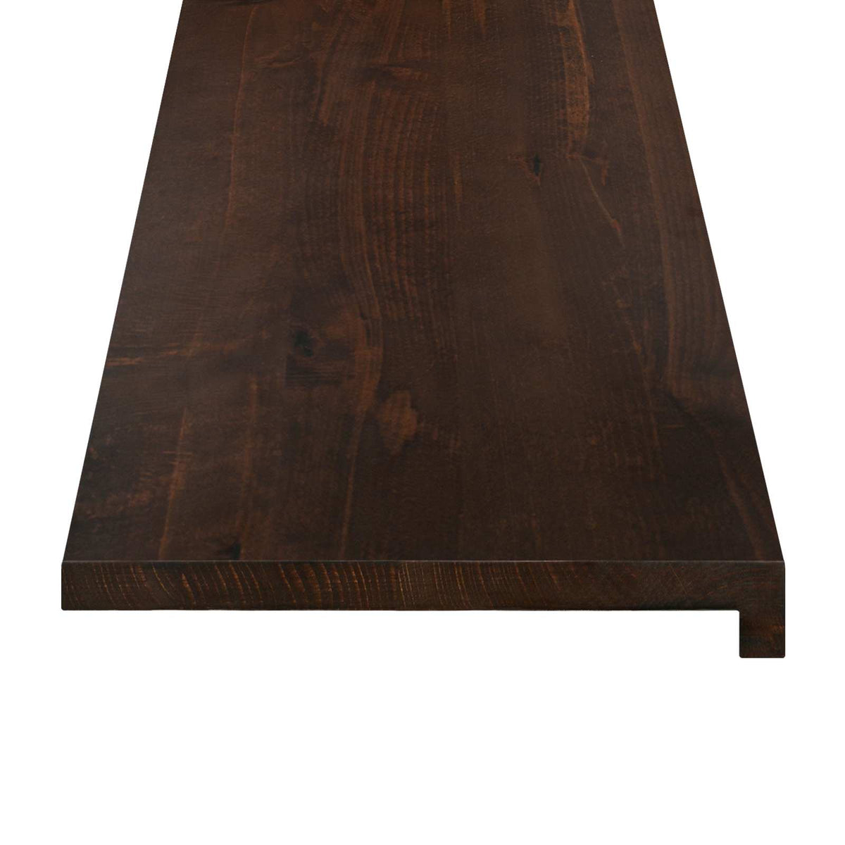 Vindueskarme 2 stk. Mørk Brun 100 x 30 x 2 cm Solid bøg
