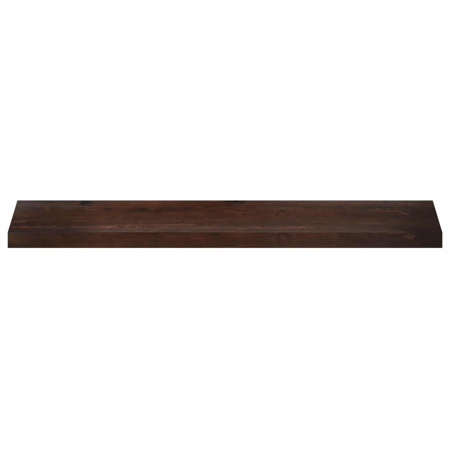 Vindueskarme 2 stk. Mørk Brun 110 x 30 x 2 cm Solid bøg