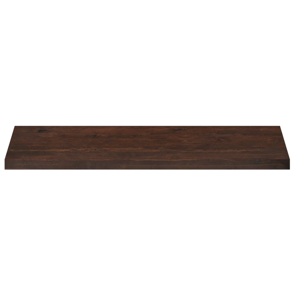 Vindueskarme 2 stk. Mørk Brun 120 x 40 x 2 cm Solid bøg