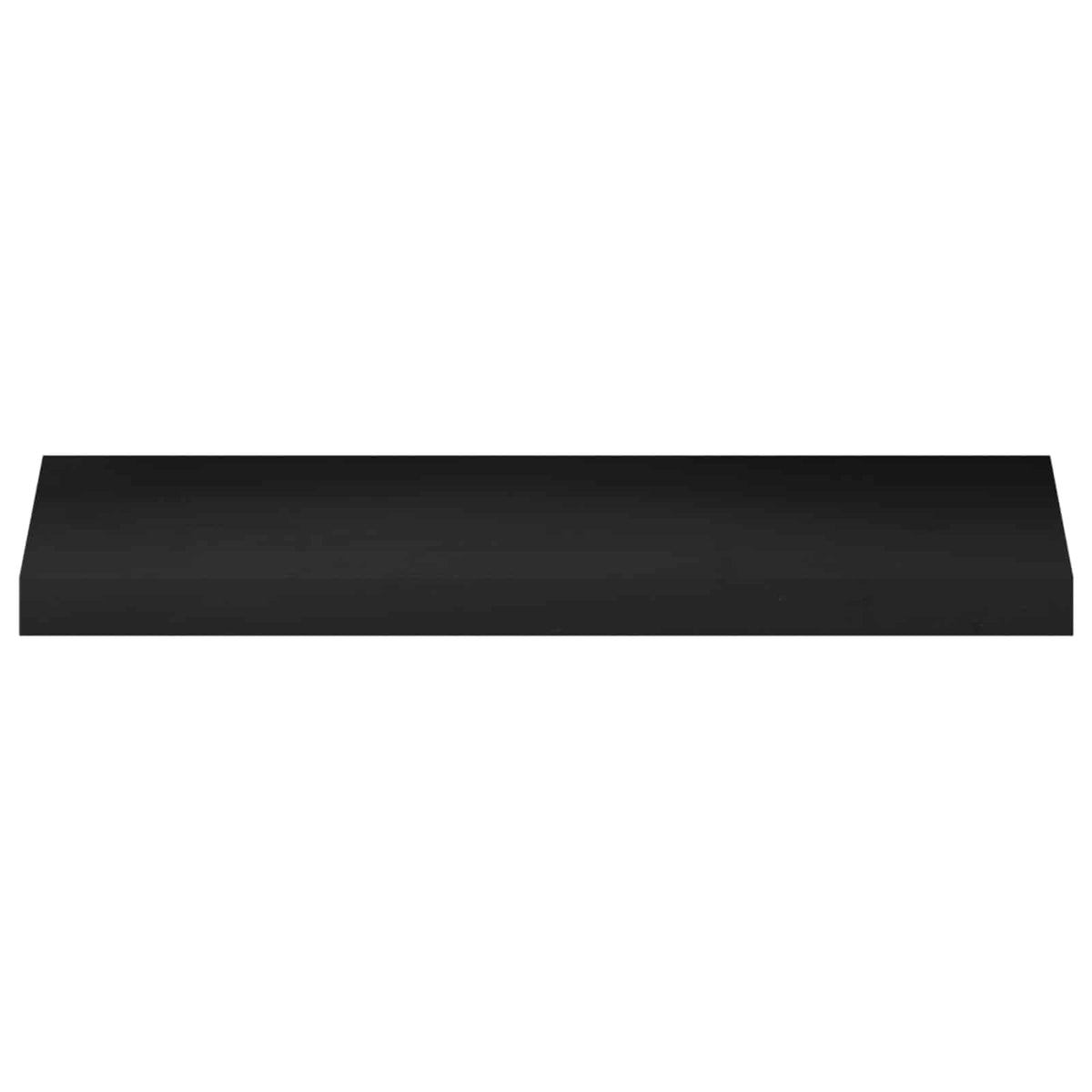 Vindueskarme 2 stk. Sort 80x 20 x 2 cm Solid bøg