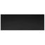 Vindueskarme 2 stk. Sort 120 x 40 x 2 cm Solid bøg