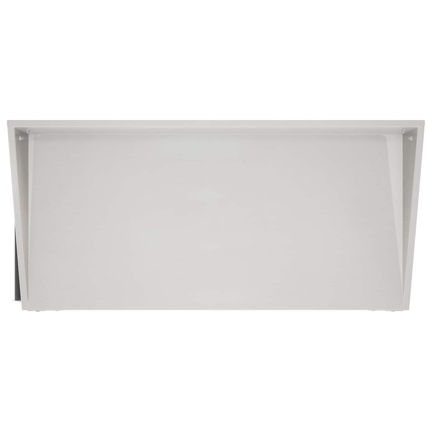 Pottebord med hjul 96 x 50 x 89 cm Rustfrit stål Sølv