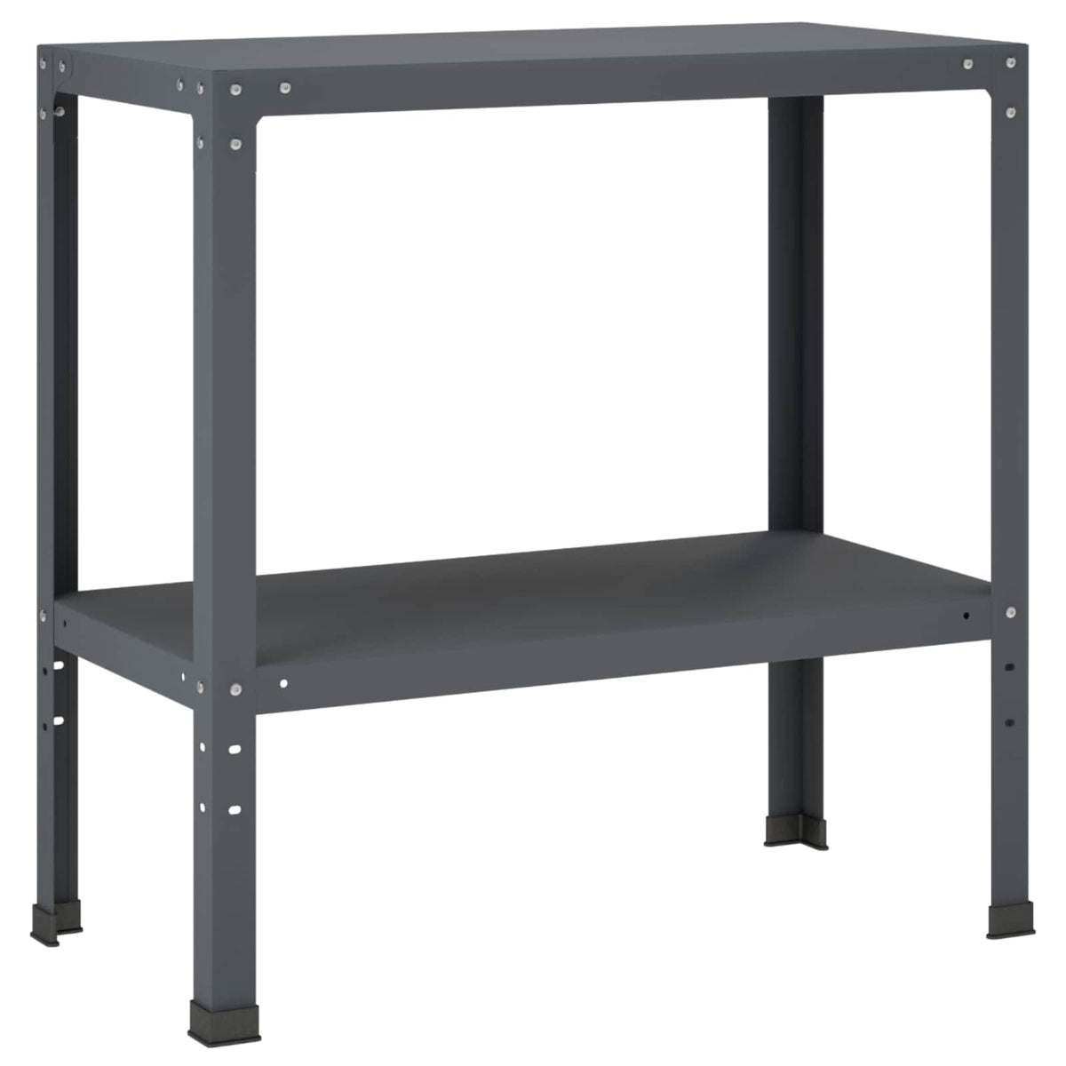 Plantebord 60 x 40 x 80 cm Pulverlakeret stål Antracit