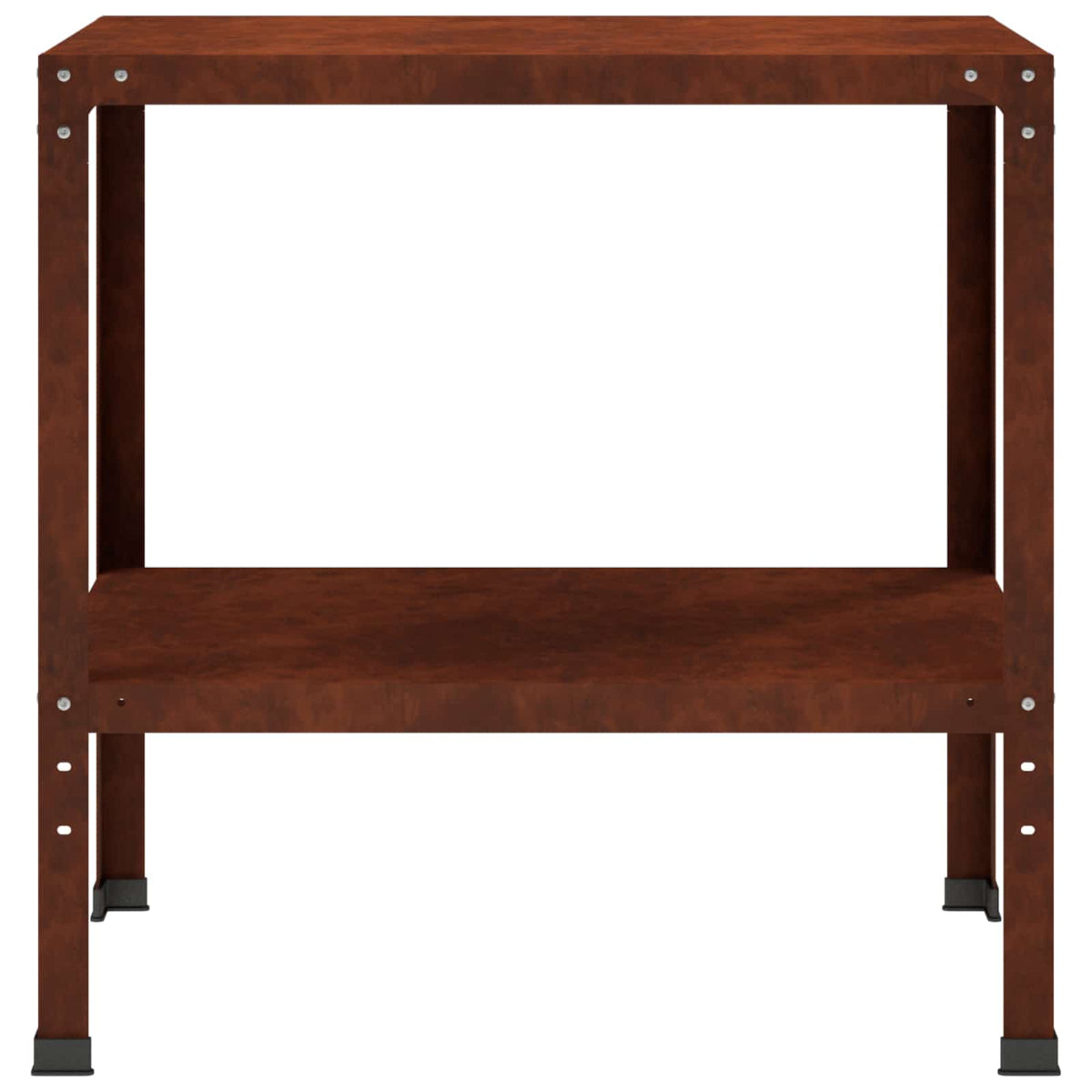 Plantebord 80 x 50 x 80 cm Cortenstål Rusten