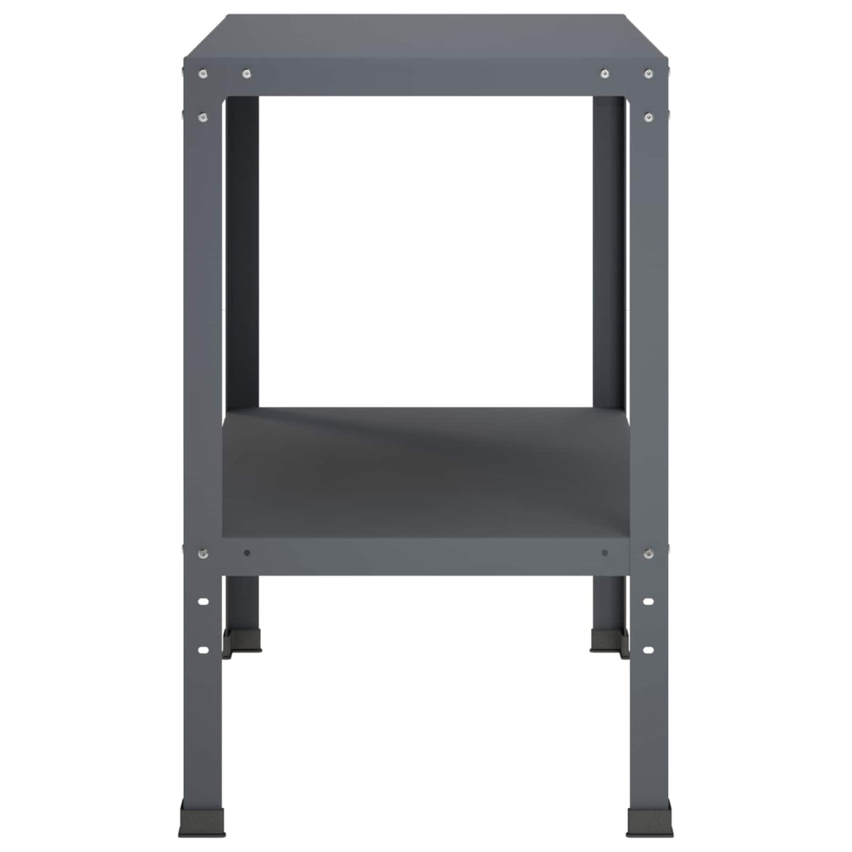Plantebord 60 x 50 x 80 cm Pulverlakeret stål Antracit