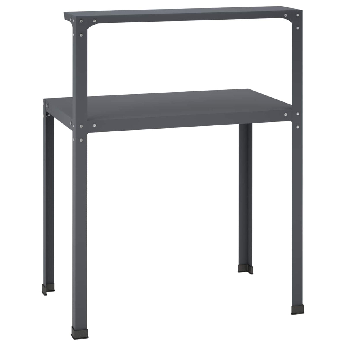 Plantebord 100 x 50 x 104 cm Pulverlakeret stål Antracit