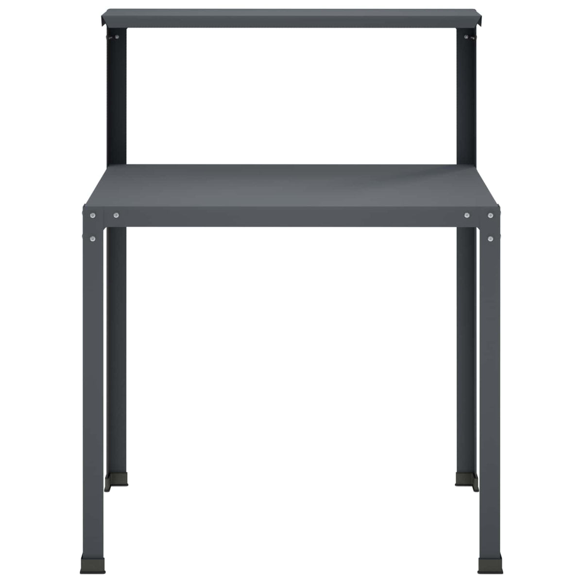 Plantebord 100 x 50 x 104 cm Pulverlakeret stål Antracit