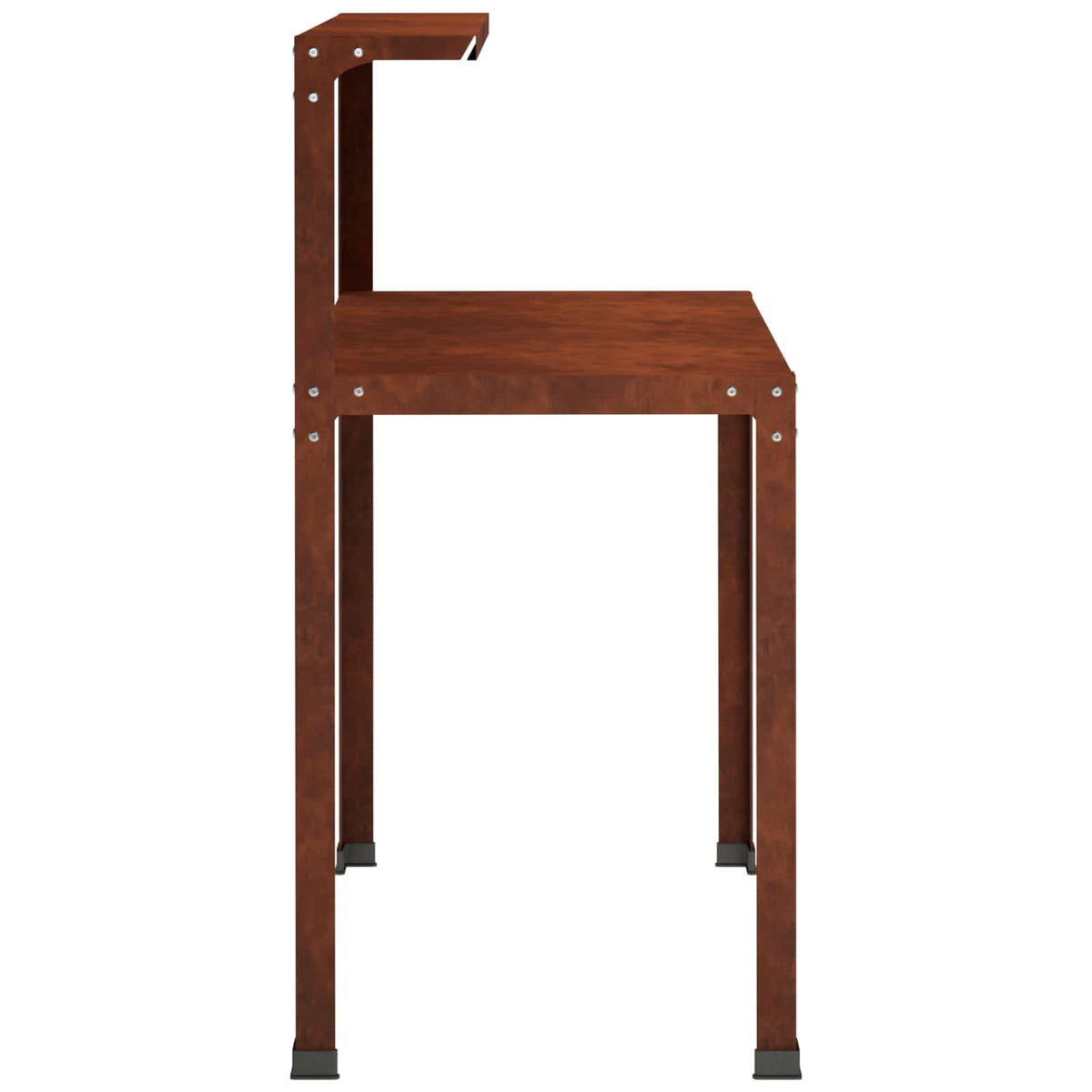Plantebord 100 x 50 x 104 cm Cortenstål Rusten
