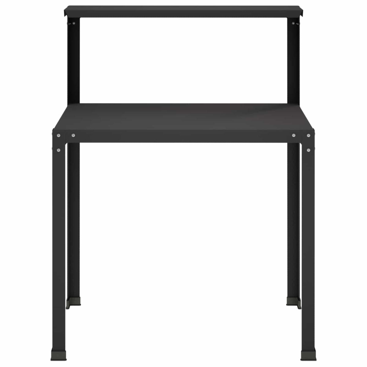 Plantebord 80 x 50 x 104 cm Pulverlakeret stål Sort