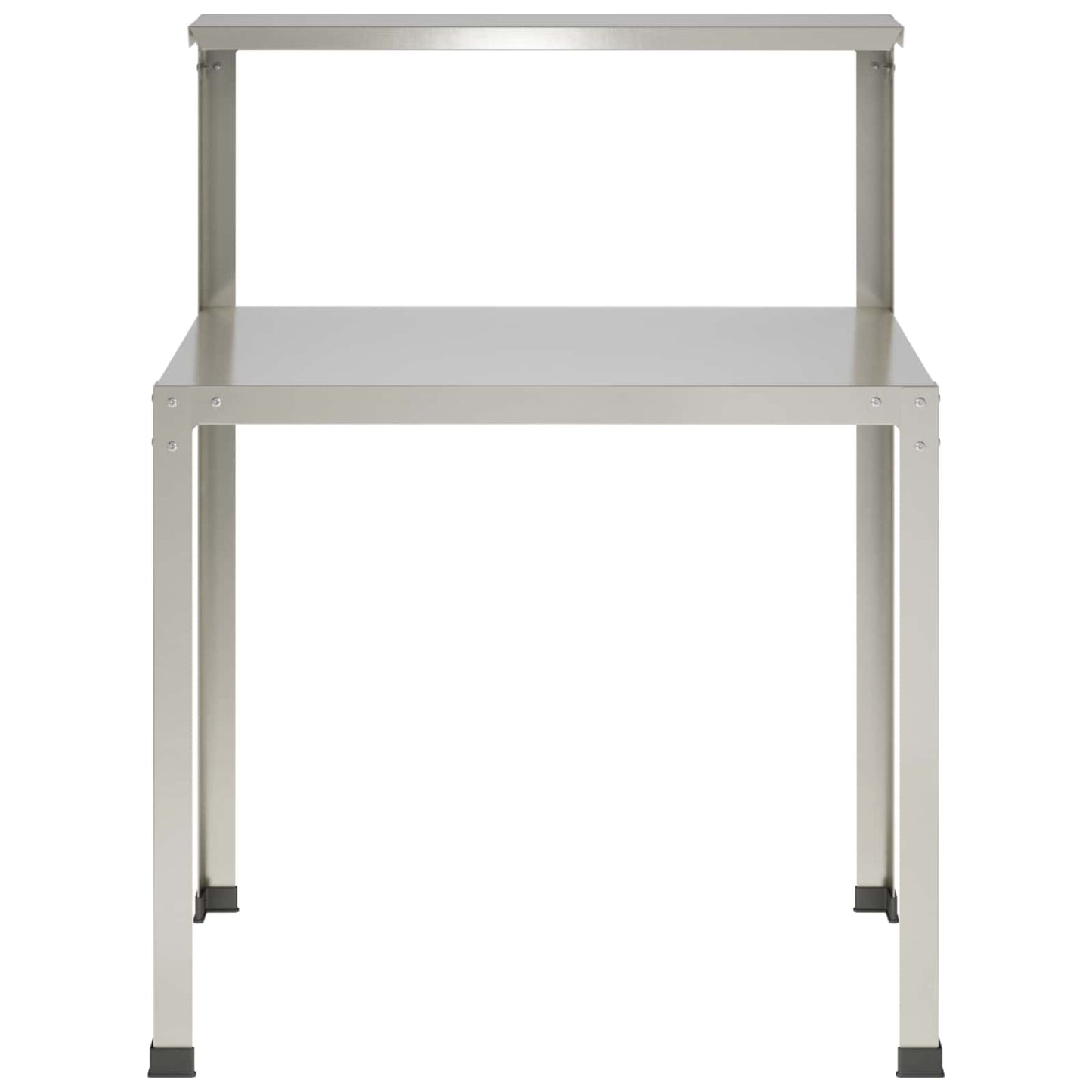 Plantebord 80 x 50 x 104 cm Rustfrit stål Sølv