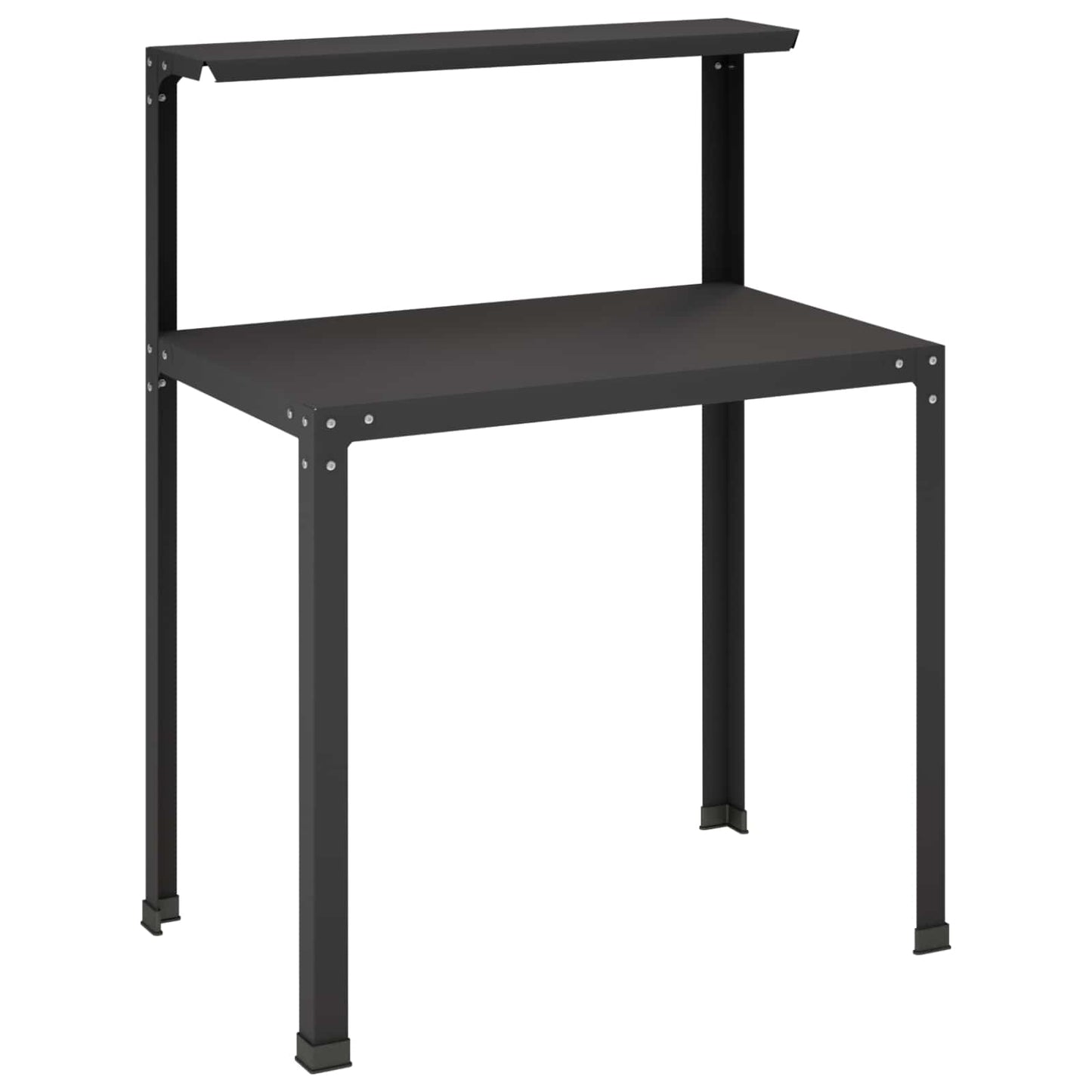 Plantebord 60 x 50 x 104 cm Pulverlakeret stål Sort