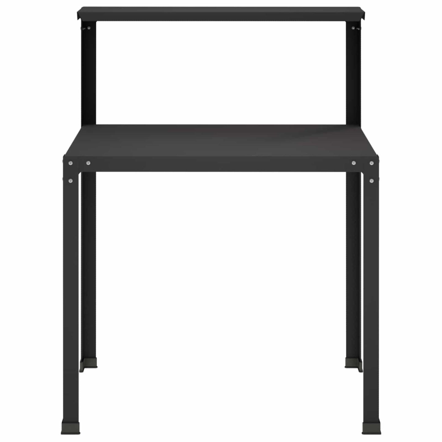 Plantebord 60 x 50 x 104 cm Pulverlakeret stål Sort