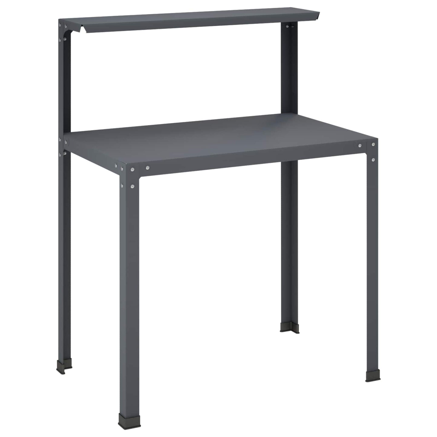 Plantebord 60 x 50 x 104 cm Pulverlakeret stål Antracit