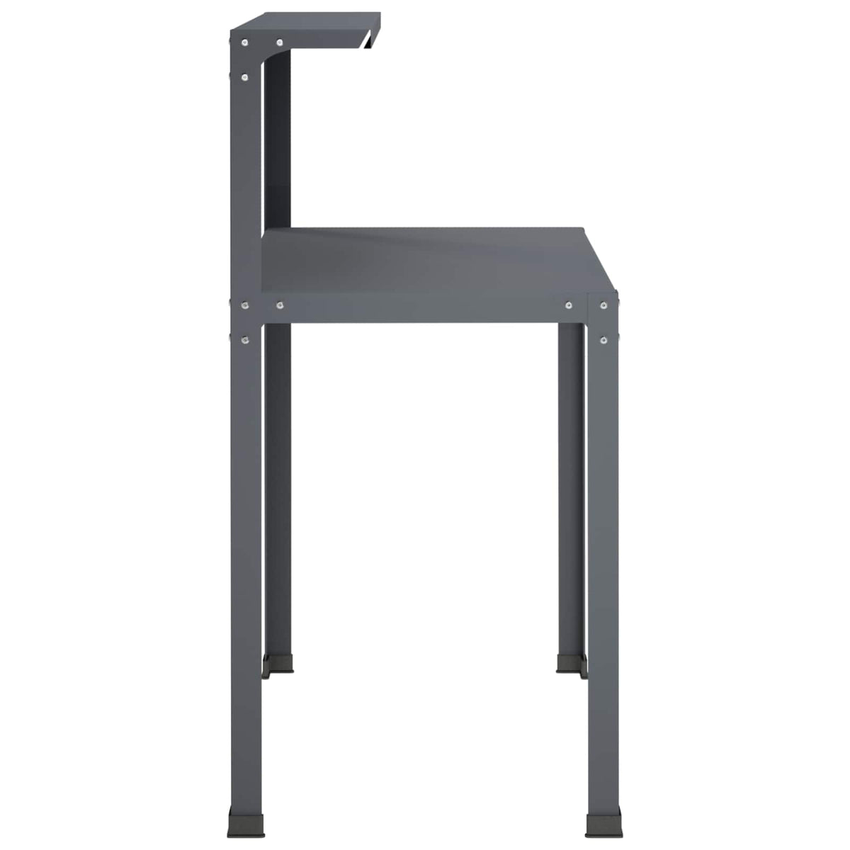 Plantebord 60 x 50 x 104 cm Pulverlakeret stål Antracit
