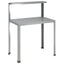 Plantebord 60 x 50 x 104 cm Galvaniseret stål Sølv