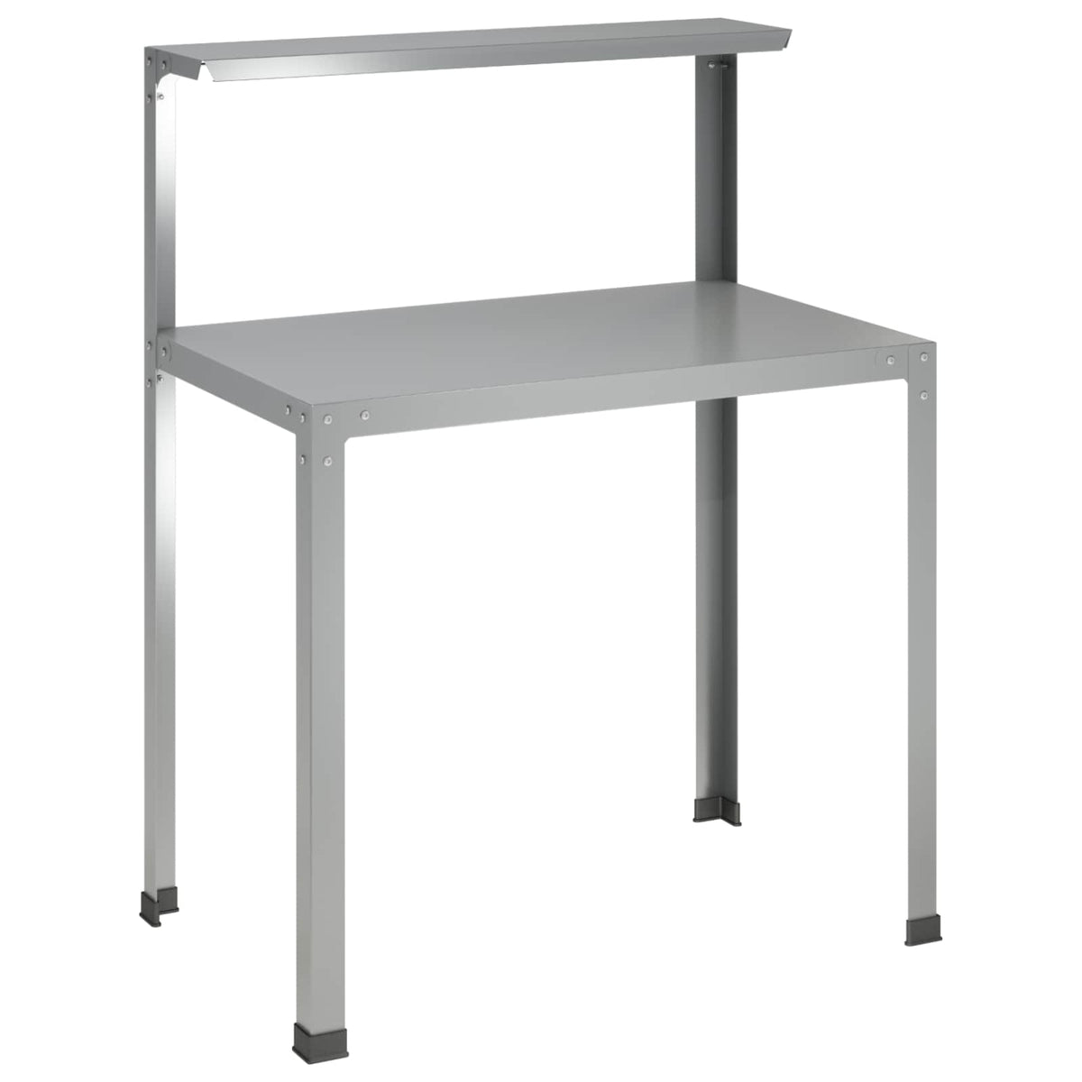 Plantebord 60 x 50 x 104 cm Galvaniseret stål Sølv