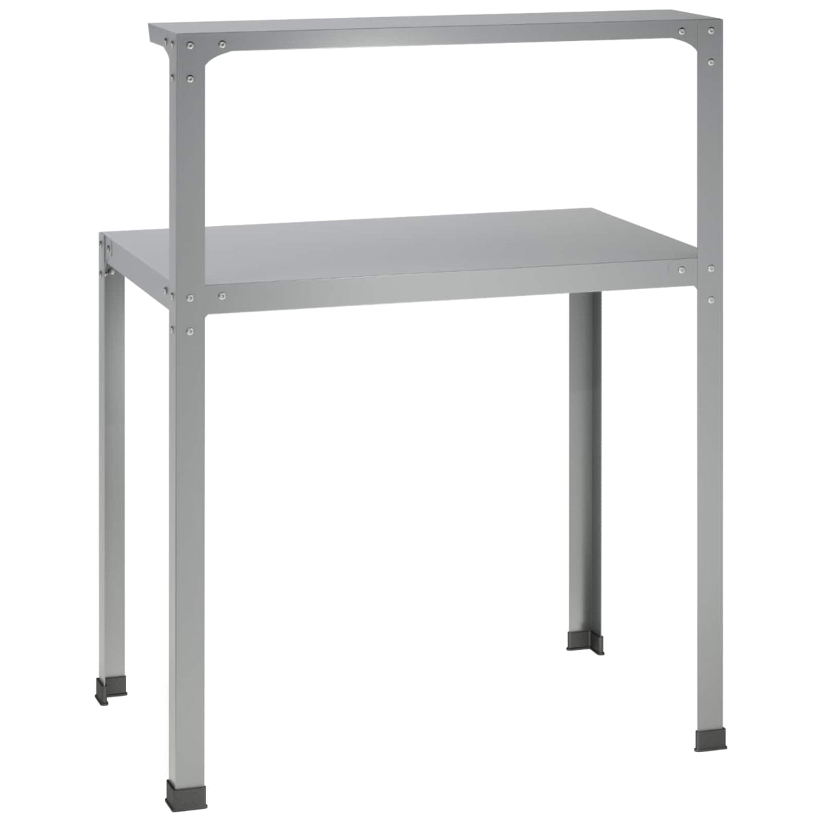 Plantebord 60 x 50 x 104 cm Galvaniseret stål Sølv