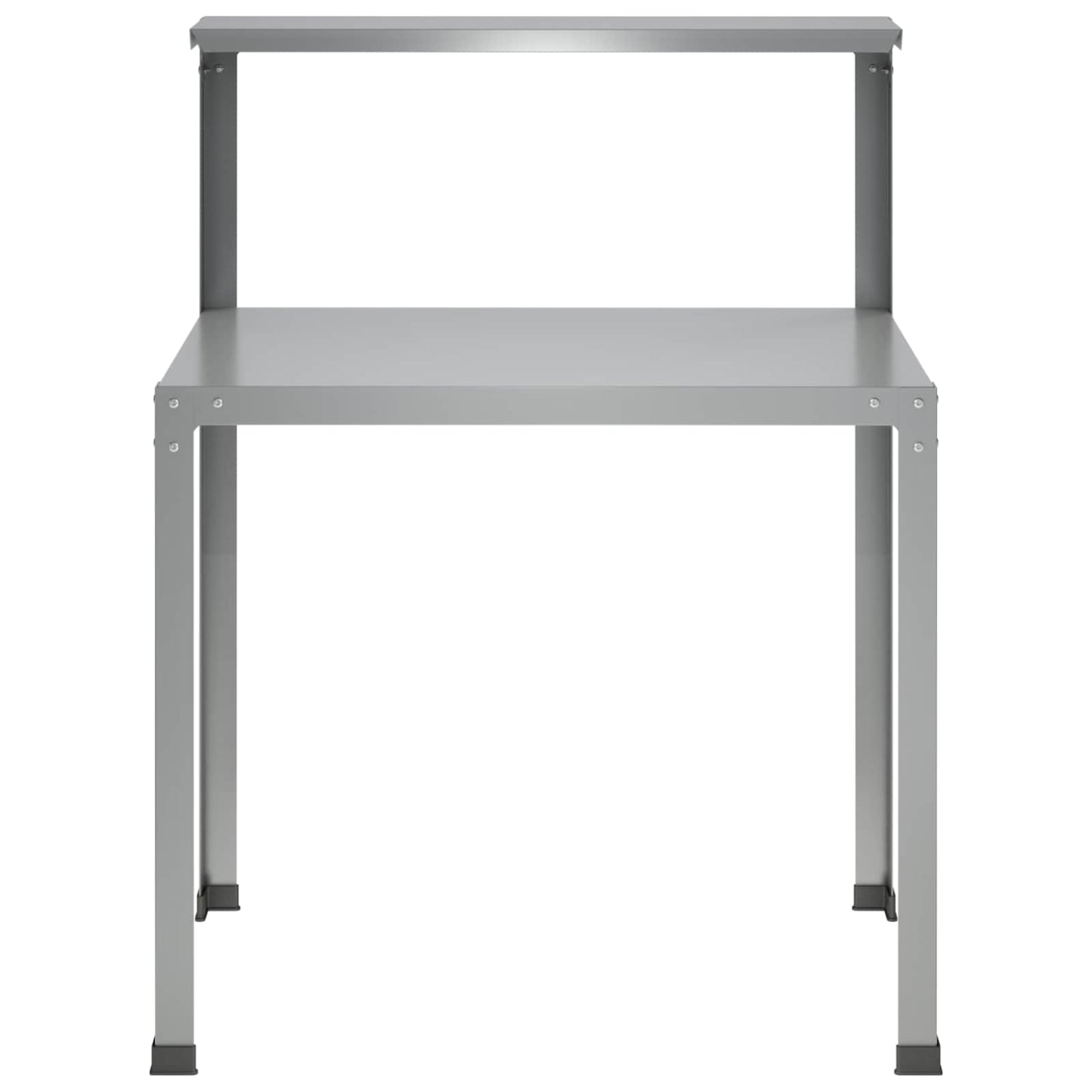 Plantebord 60 x 50 x 104 cm Galvaniseret stål Sølv