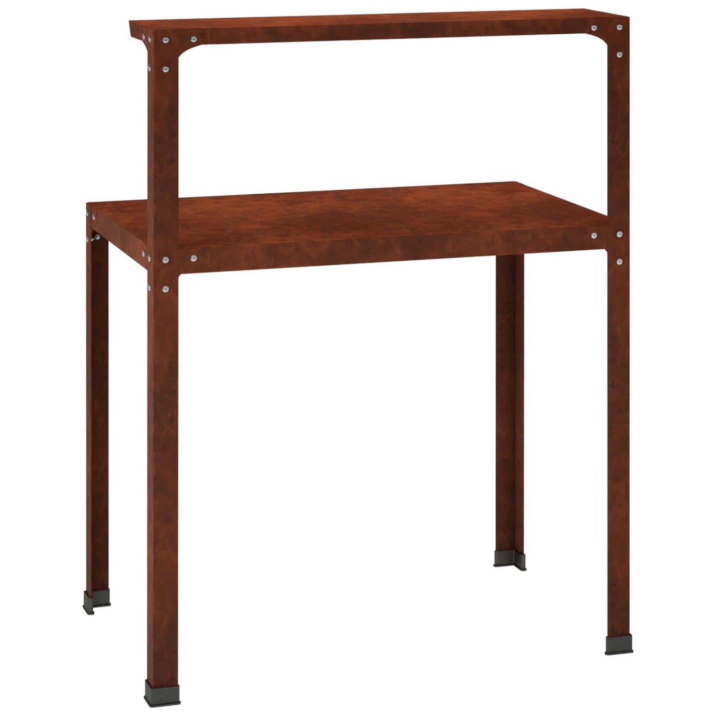 Plantebord 60 x 50 x 104 cm Cortenstål Rusten