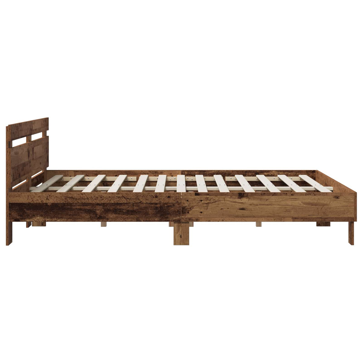Sengestel Gammelt træ 140 x 190 cm Konstrueret træ