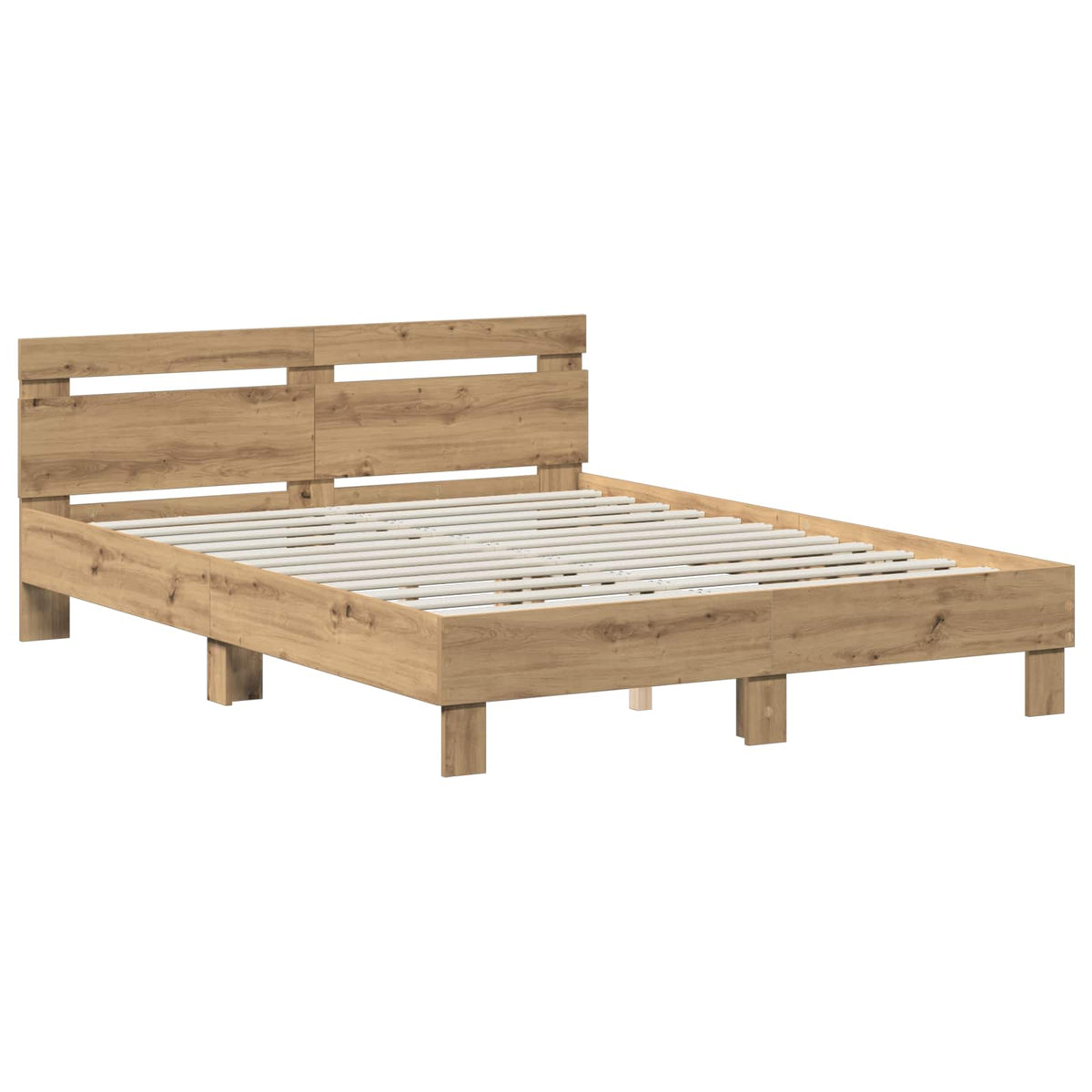 Sengestel Artisan-eg 135 x 190 cm Konstrueret træ