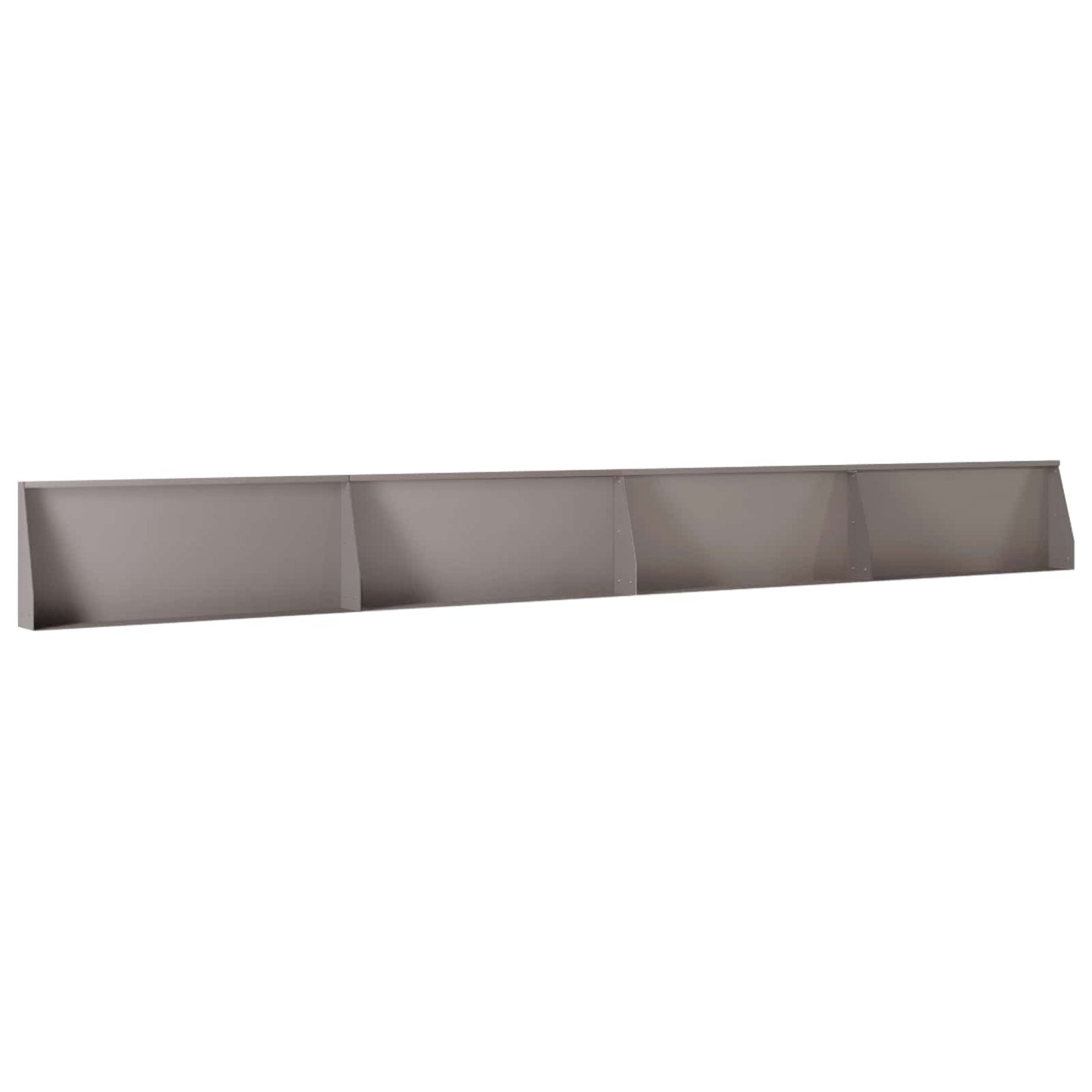 Støttemur 4 stk. 100 x 12 x 30 cm Cortenstål Rusten
