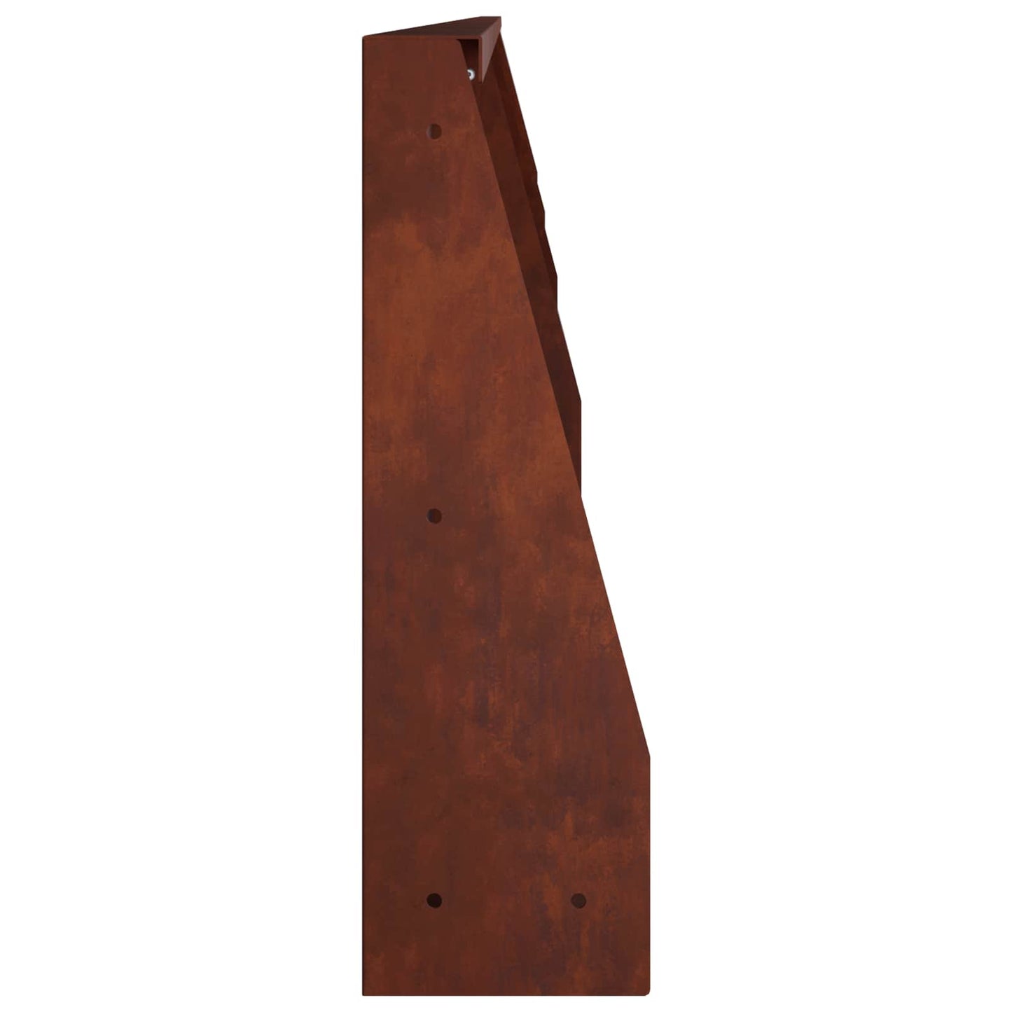 Støttemur 4 stk. 100 x 12 x 50 cm Cortenstål Rusten