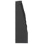 Støttemur 4 stk. 40 x 12 x 30 cm Stål Sort
