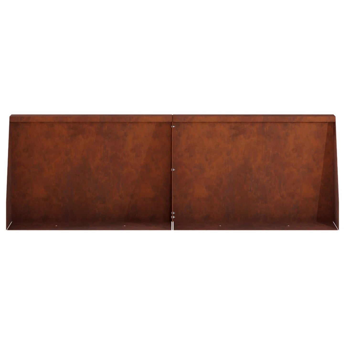 Støttemur 4 stk. 60 x 12 x 30 cm Cortenstål Rusten
