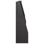 Støttemur 4 stk. 60 x 12 x 40 cm Stål Sort