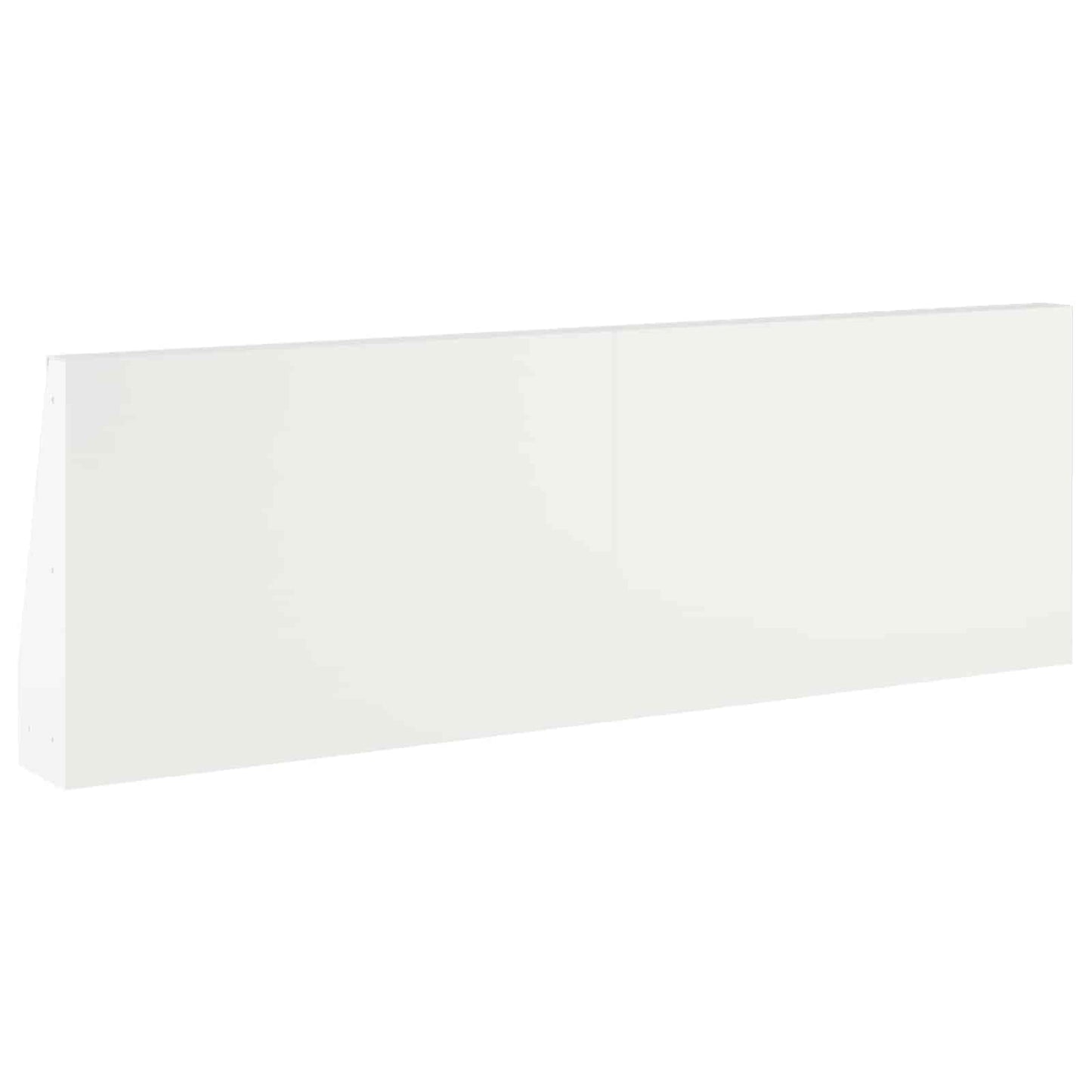 Støttemur 4 stk. 60 x 12 x 50 cm Stål Hvid