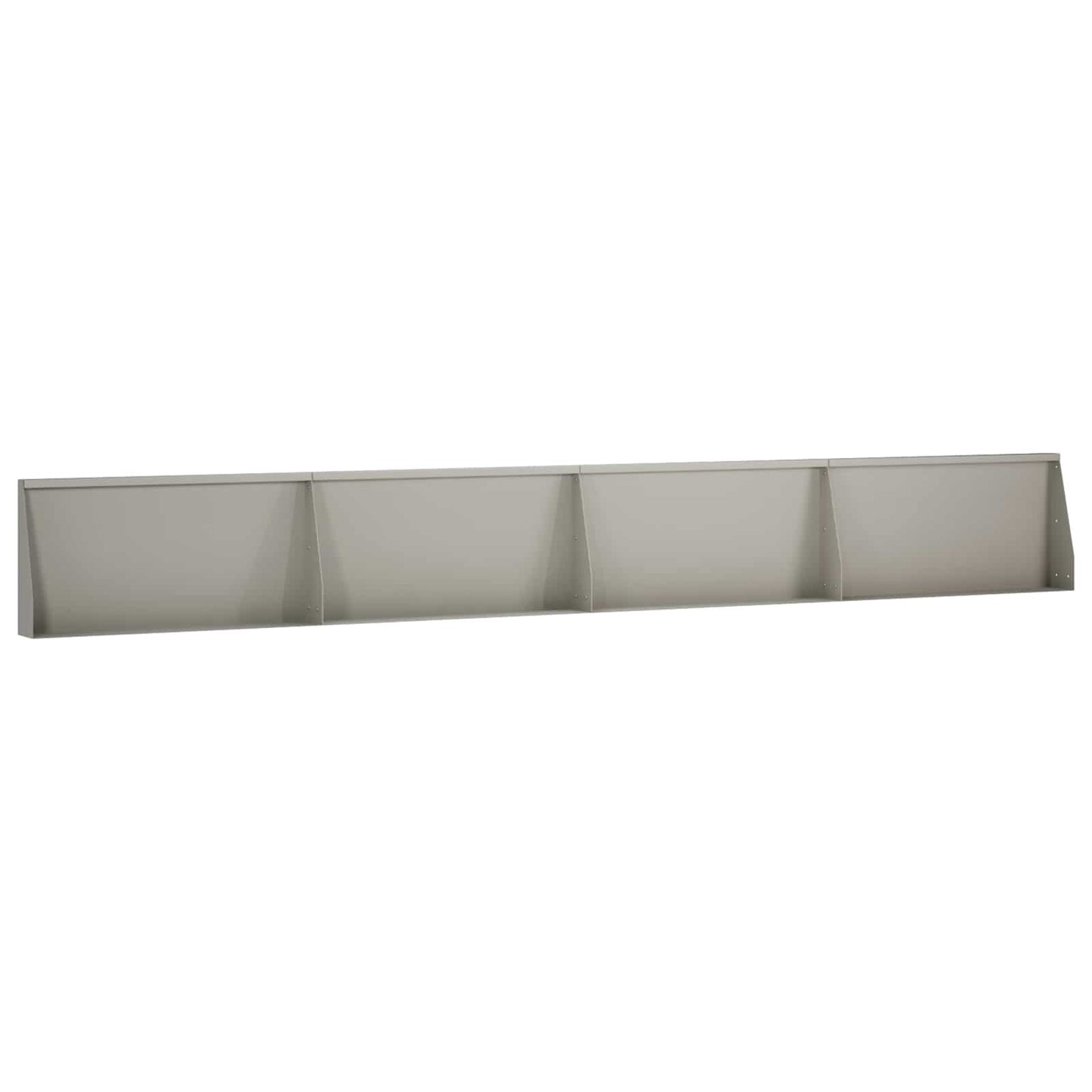 Støttemur 4 stk. 80 x 12 x 30 cm Cortenstål Rusten