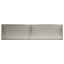 Støttemur 4 stk. 80 x 12 x 50 cm Rustfrit stål Sølv