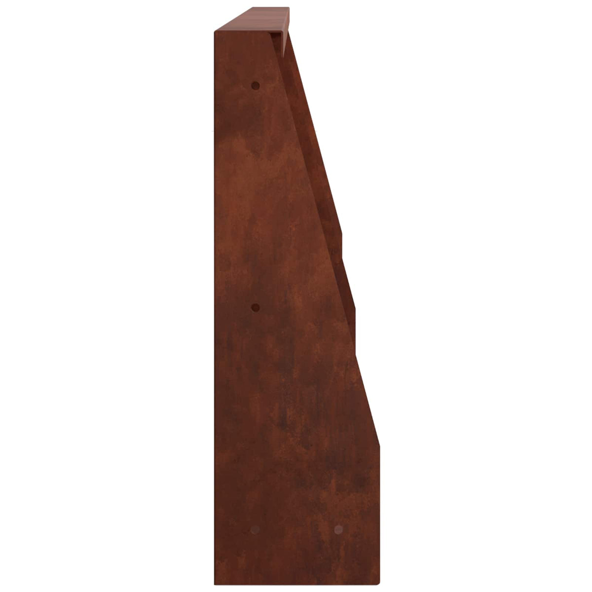 Støttemur 4 stk. 80 x 12 x 50 cm Cortenstål Rusten