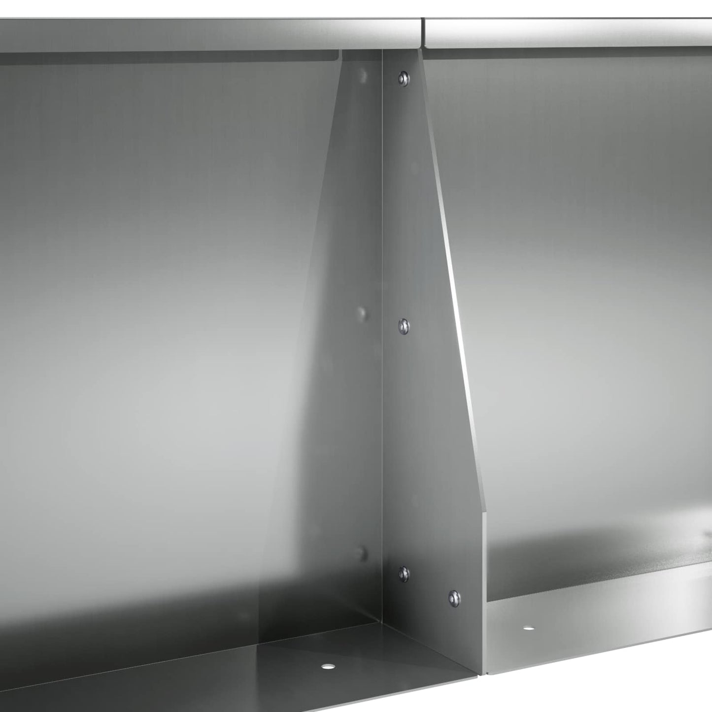 Støttemur 6 stk. 100 x 12 x 30 cm Galvaniseret stål Sølv