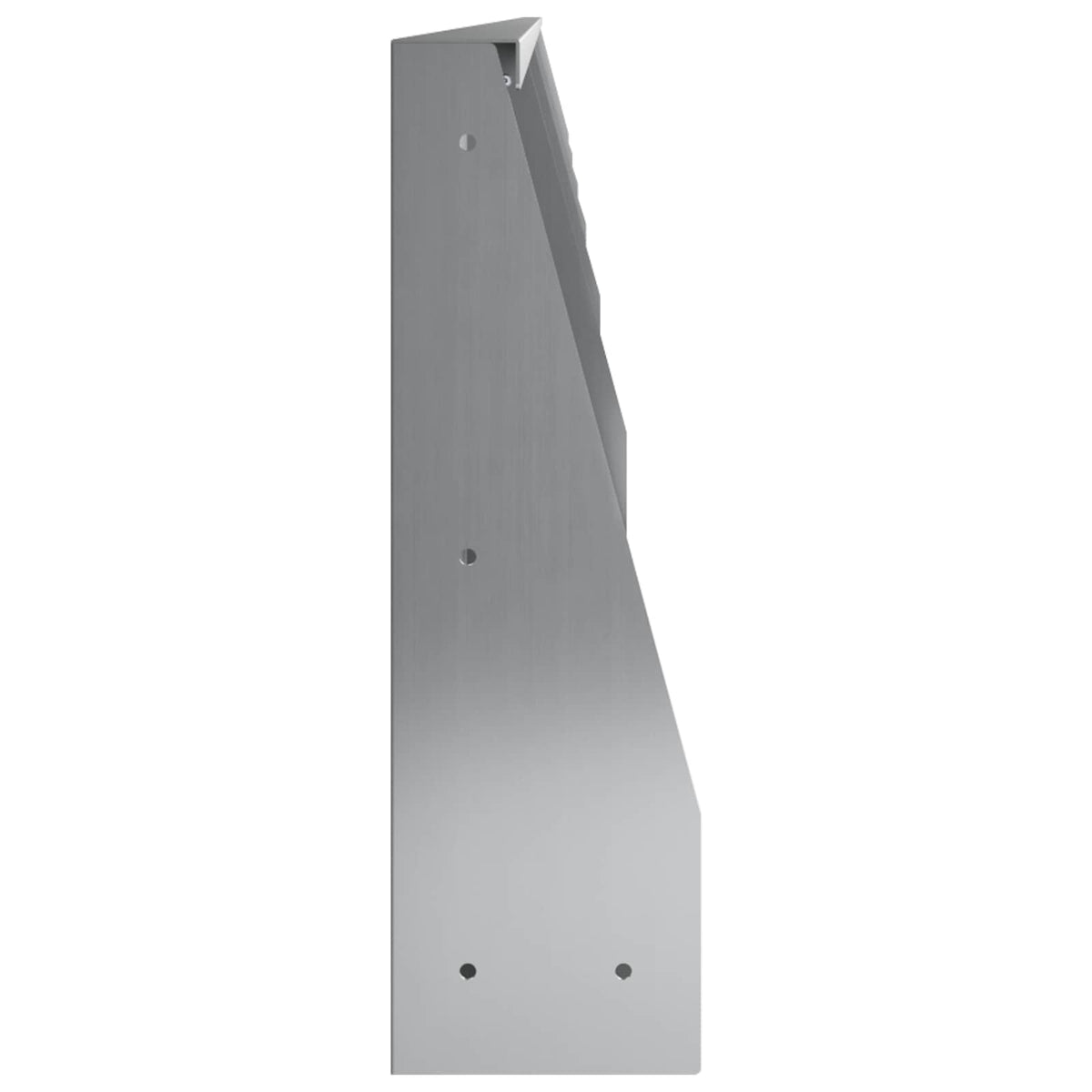Støttemur 6 stk. 100 x 12 x 30 cm Galvaniseret stål Sølv