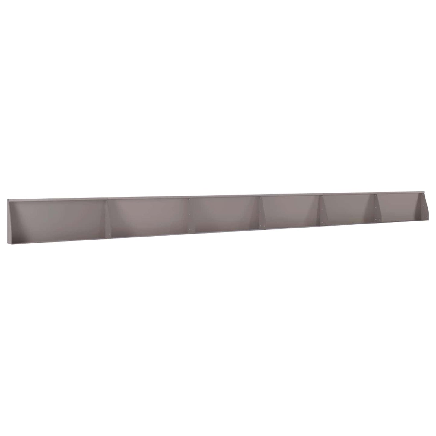 Støttemur 6 stk. 100 x 12 x 40 cm Cortenstål Rusten